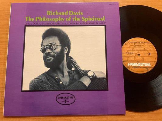 Richard Davis Chick Corea LP Jazz Spiritual Records VG++  Insert | Japansoundstore