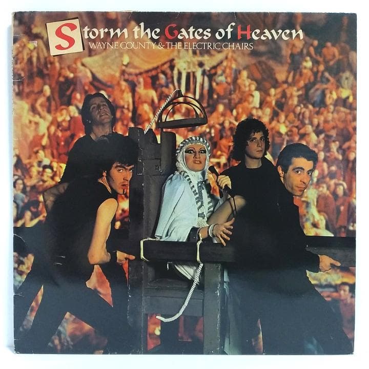 Wayne County & The Electric Chairs UK LP Storm The Gates Of Heaven Used | Japansoundstore
