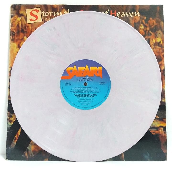 Wayne County & The Electric Chairs UK LP Storm The Gates Of Heaven Used | Japansoundstore