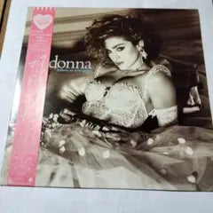 Madonna - Like a Virgin LP Vinyl Record w/ Pink Obi Strip Japan Pressing