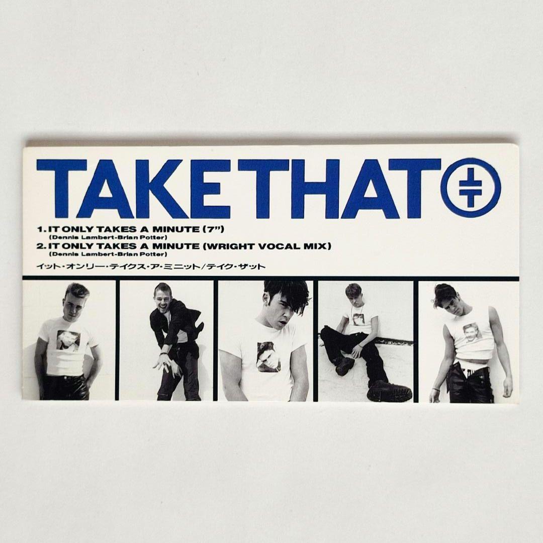 Take That - It Only Takes a Minute, 8cm CD Single, Japan Press, 1993