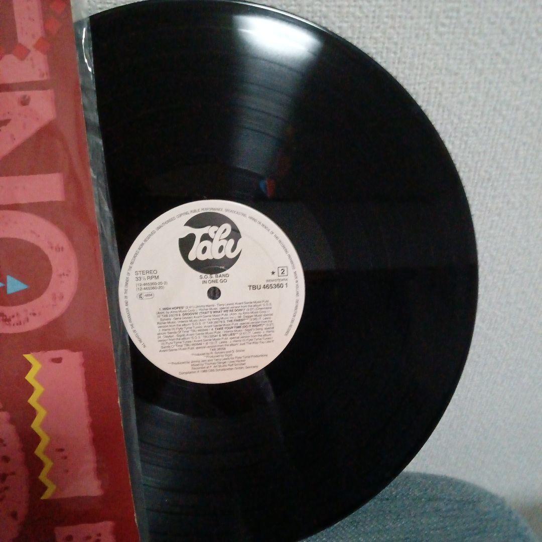 S.O.S. Band - In One Go LP Vinyl Compilation R&B Funk Soul Boogie