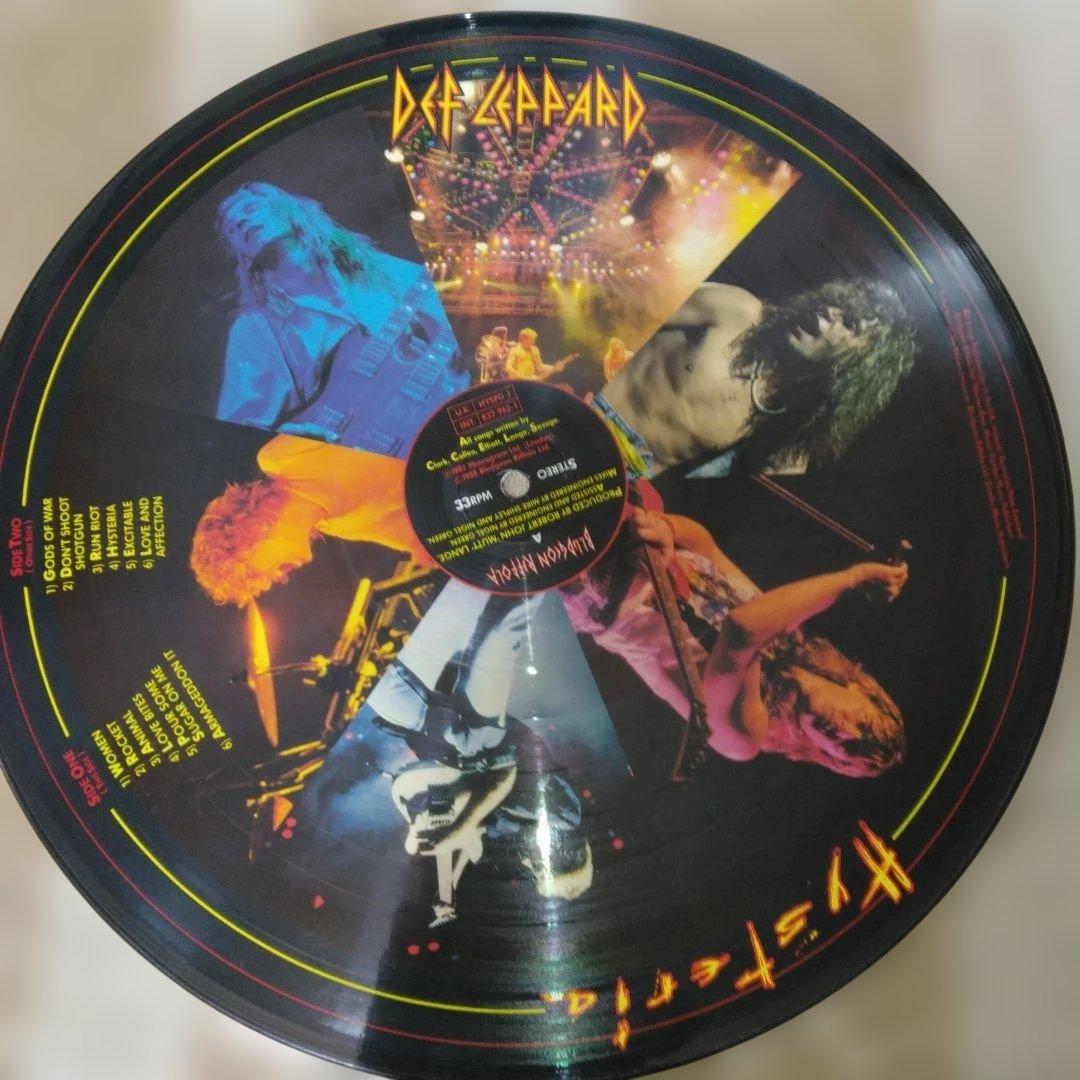 DEF LEPPARD Hysteria Picture Disc + Shaped Single Used | Japansoundstore