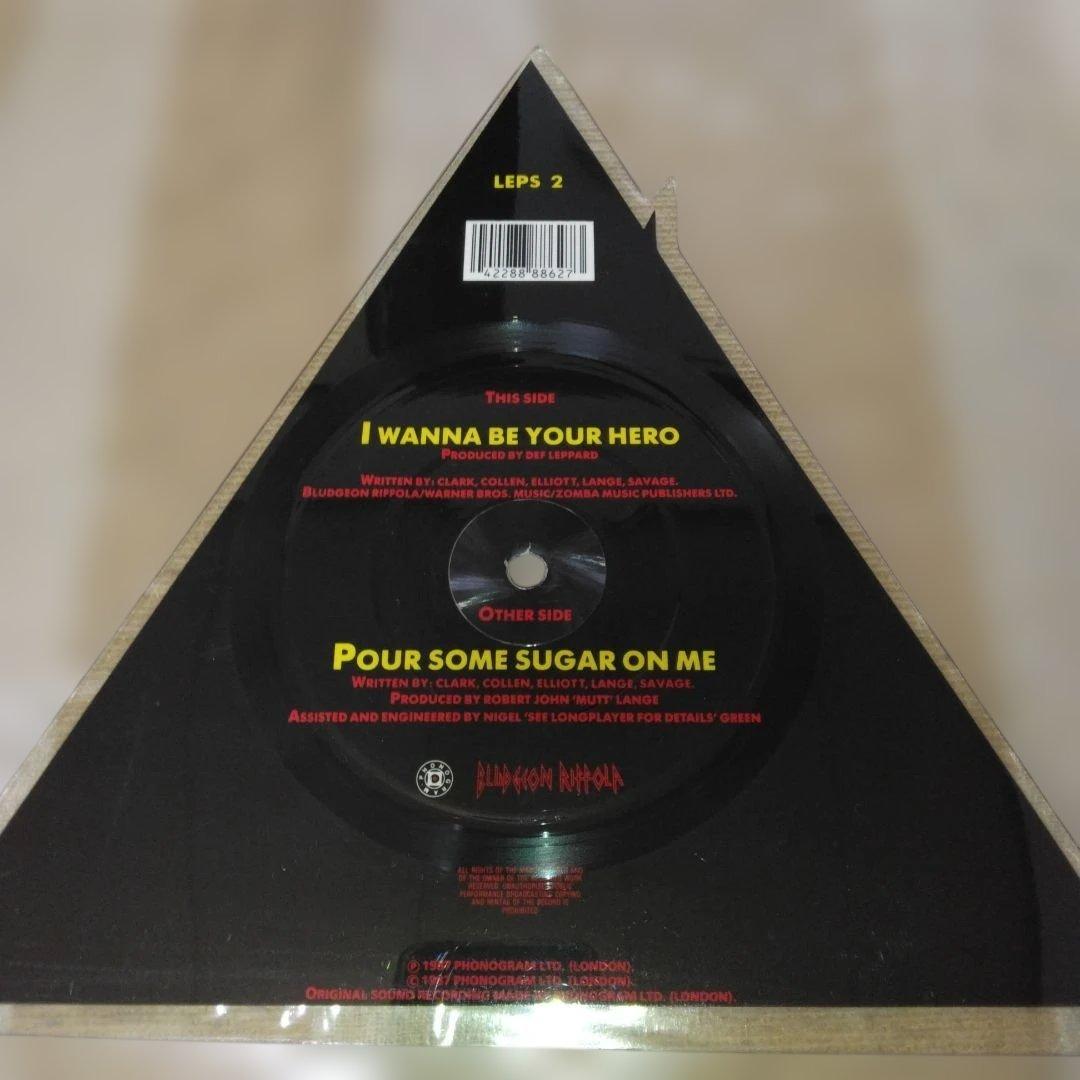 DEF LEPPARD Hysteria Picture Disc + Shaped Single Used | Japansoundstore