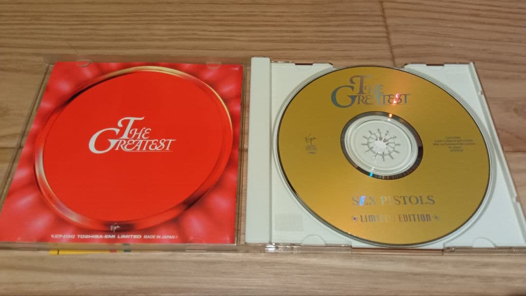 Sex Pistols - The Greatest CD Japan Press Limited Edition with OBI 1998 Punk