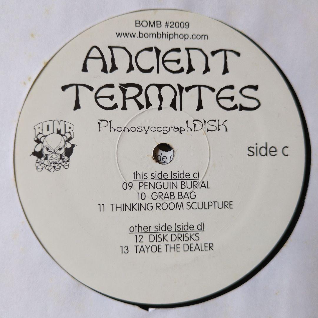 DJ Disk - Ancient Termites 2LP 1998 Bomb Hip-Hop Experimental Turntablism Vinyl