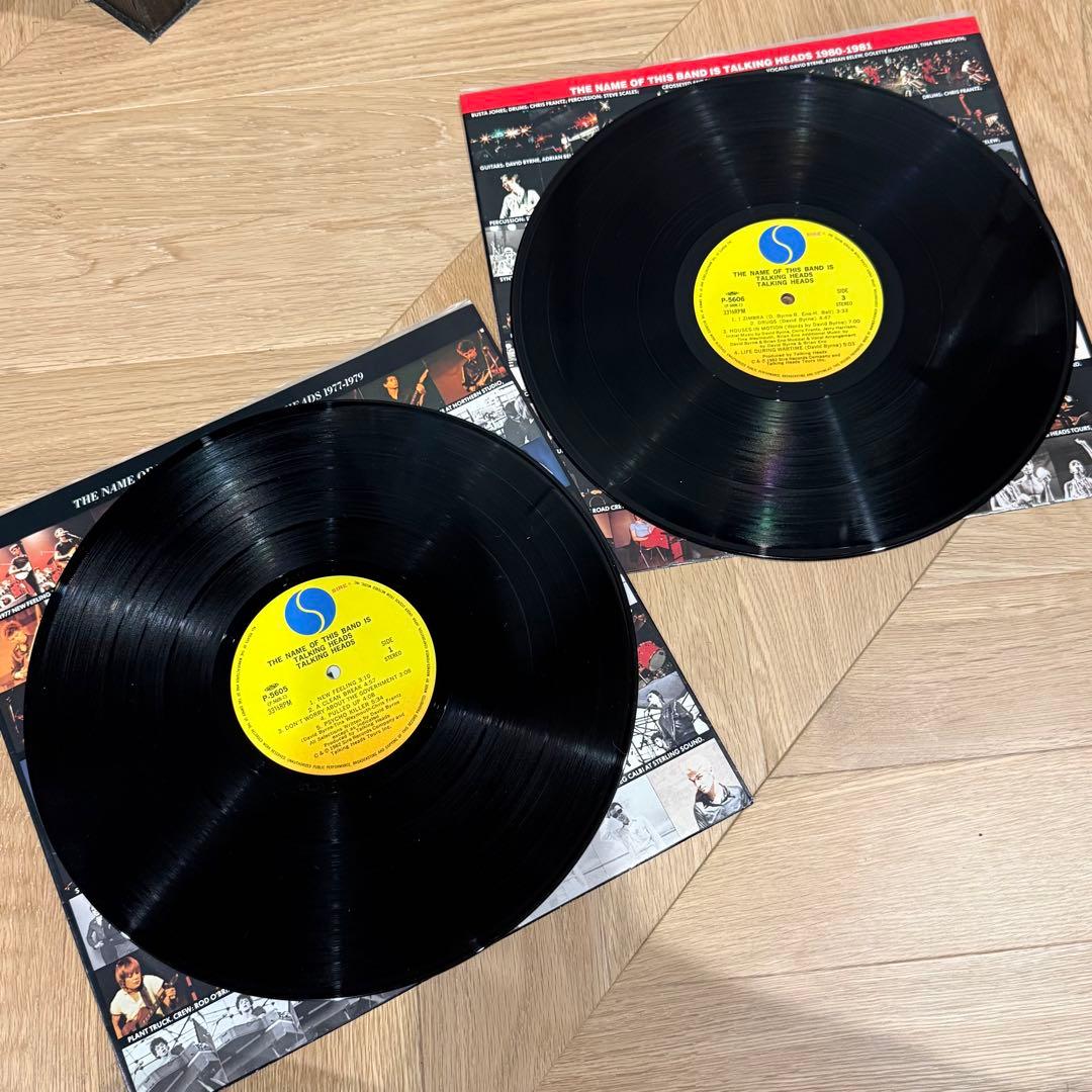 Talking Heads - The Name Of This Band Is Talking Heads 2LP Japan Obi Live Vinyl