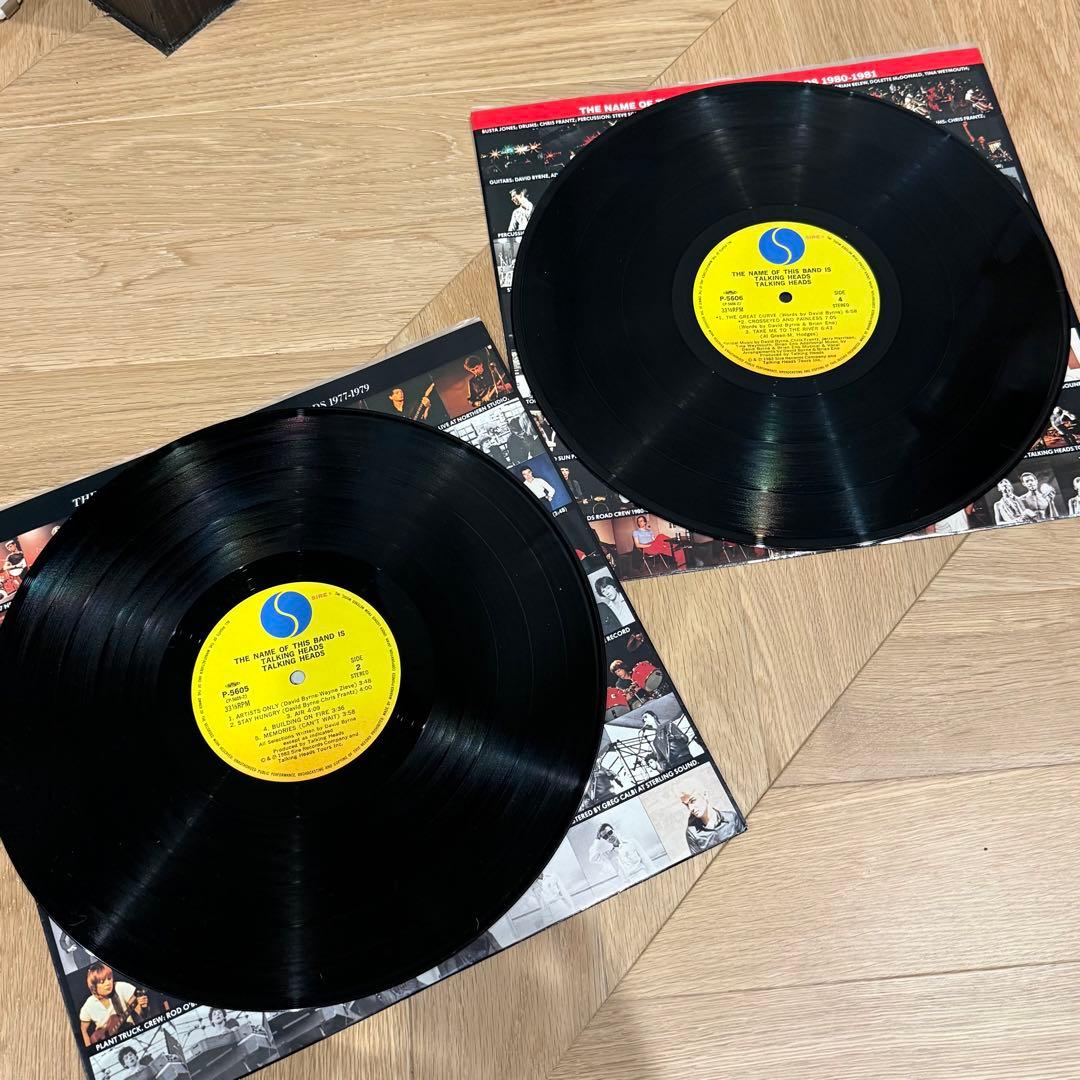 Talking Heads - The Name Of This Band Is Talking Heads 2LP Japan Obi Live Vinyl