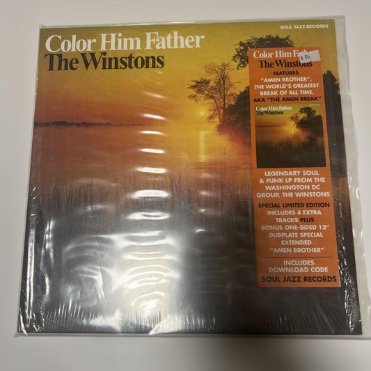 The Winstons - Color Him Father Vinyl LP Record Japan Soul Funk Limited Edition