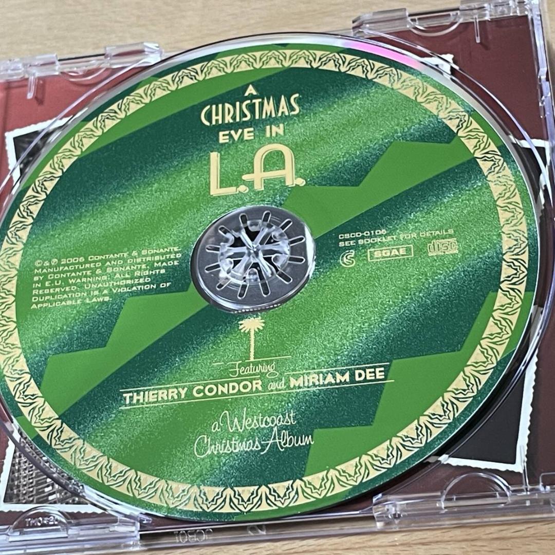 Thierry Condor & Miriam Dee A Christmas Eve In L.A. CD Limited 1000 Japan Press