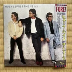 Huey Lewis & The News - Fore! CD Japan Paper Sleeve Edition with OBI