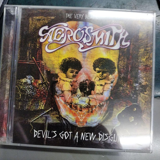 Aerosmith Devil's Got a Disguise CD+DVD Japan Press 2006 Best Of Hits