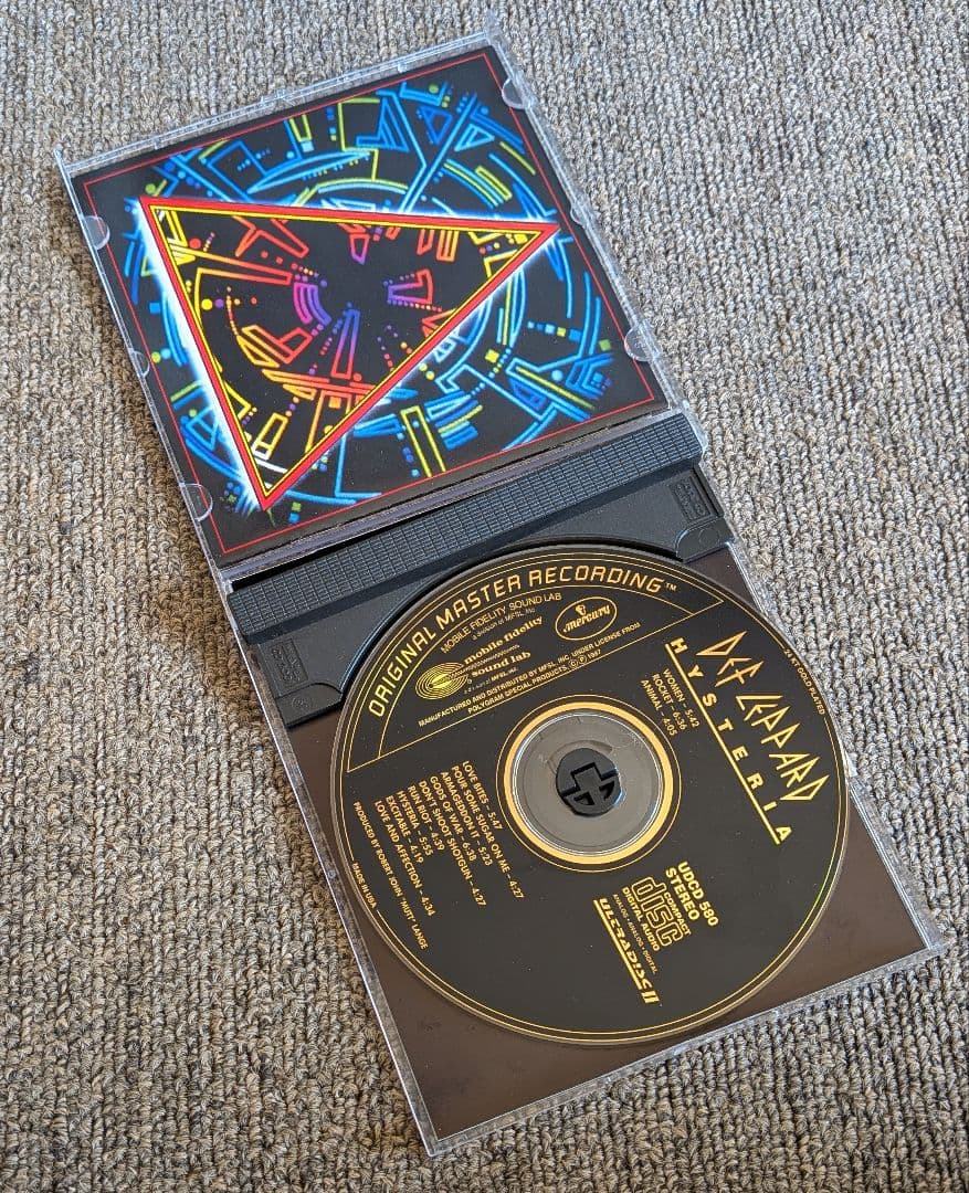 Def Leppard Hysteria MFSL Ultradisc Ⅱ Gold CD Rare Exc condition | Japansoundstore