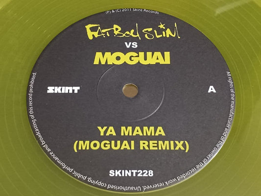 Fatboy Slim vs Moguai Ya Mama Remix 12" Vinyl Record Skint 2012 Used | Japansoundstore