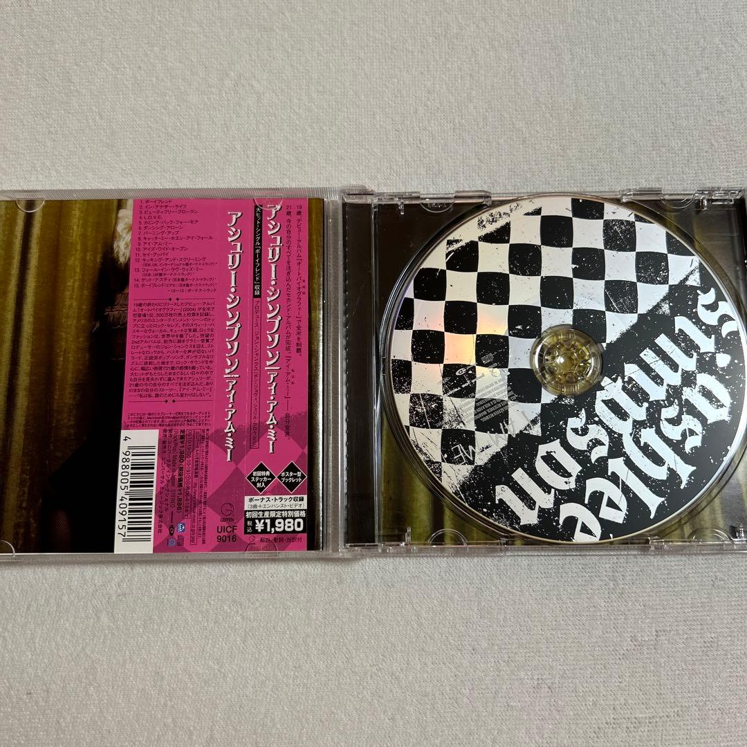 Ashlee Simpson - I Am Me Japan CD with OBI First Press Edition 2005