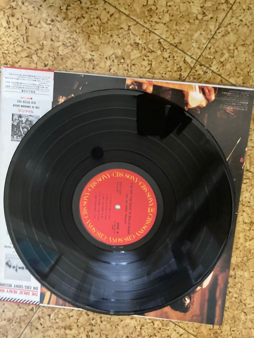 The Joe Perry Project I've Got The Rock'n Rolls Again LP Vinyl Japan w/ Obi