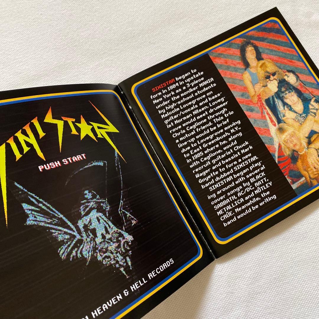 Sinistar - Killers On The Run CD Limited Edition 500 Copies 2021 Heaven & Hell