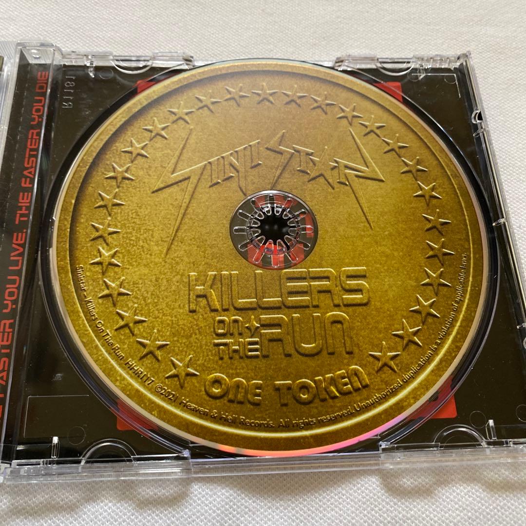 Sinistar - Killers On The Run CD Limited Edition 500 Copies 2021 Heaven & Hell