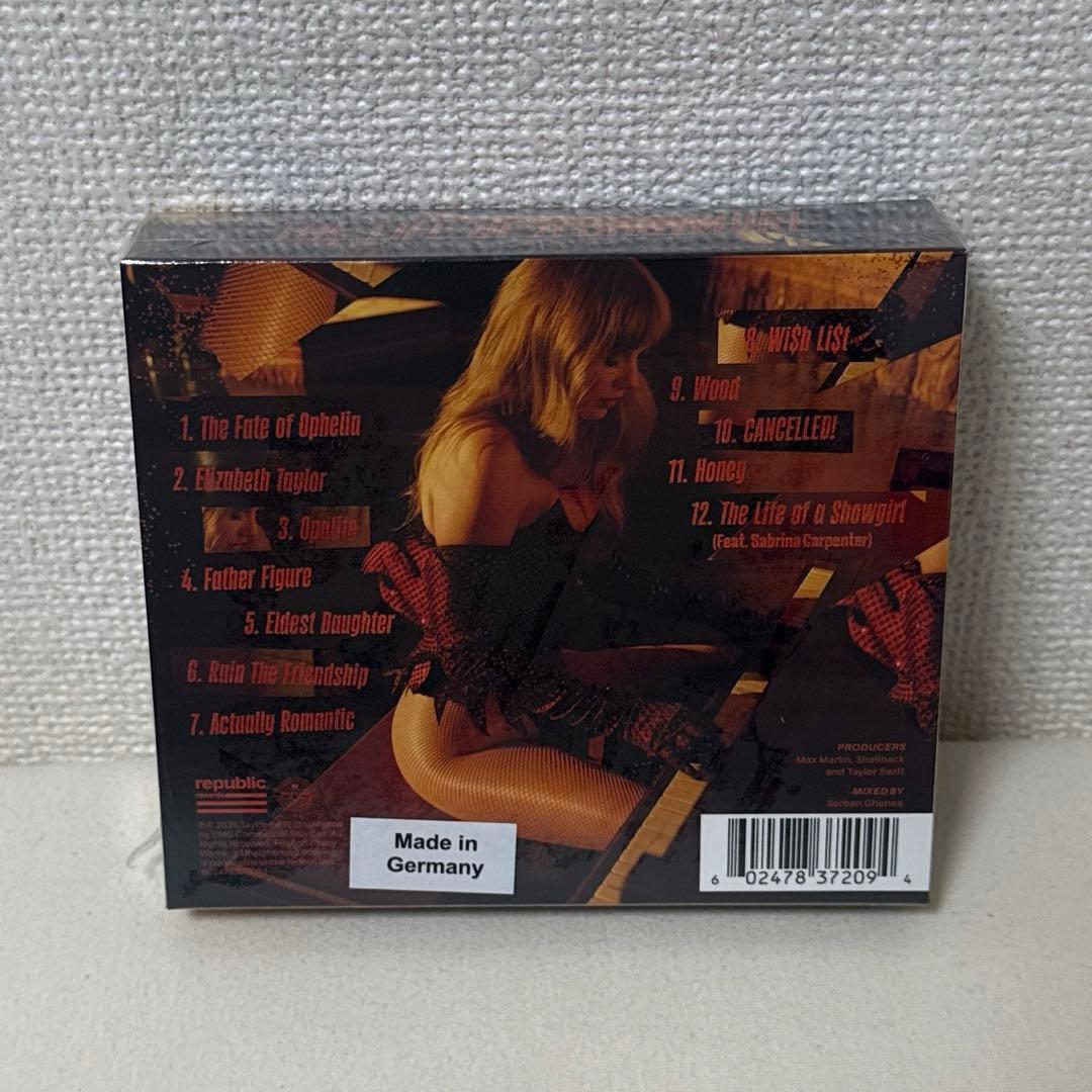 Taylor Swift The Life of a Showgirl Deluxe CD Limited Edition  Unopened | Japansoundstore