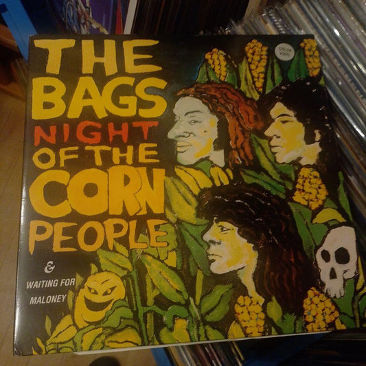 The Bags - Night Of The Corn People & Waiting For Maloney LP Color Vinyl