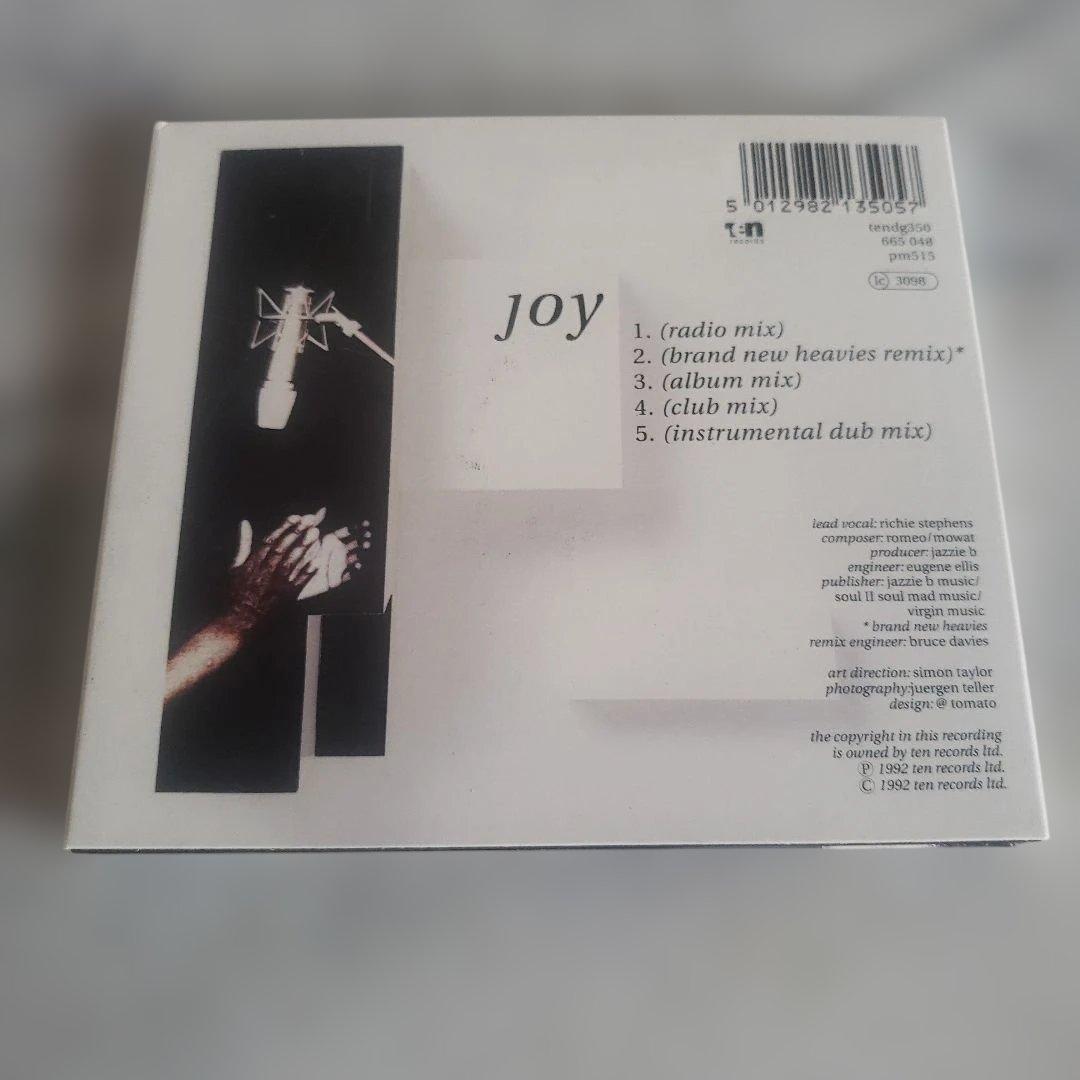 Soul II Soul - Joy CD Single, 1992 UK Press, 5 Tracks Heavies Remix