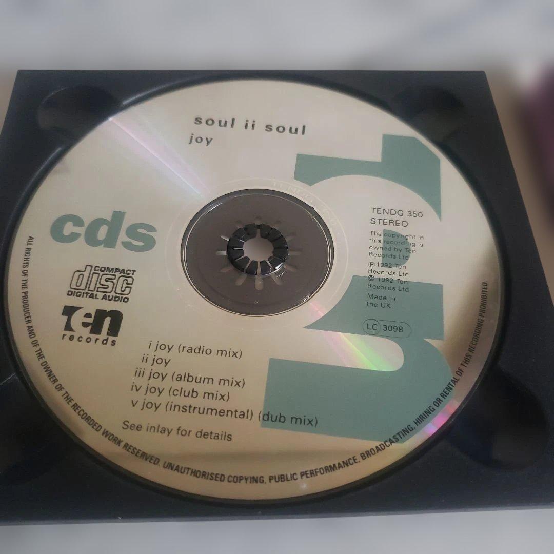 Soul II Soul - Joy CD Single, 1992 UK Press, 5 Tracks Heavies Remix