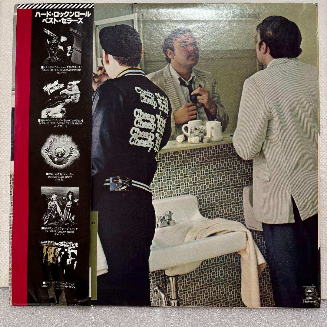 Cheap Trick Heaven Tonight Japan LP w/ Obi Hard Rock Classic Import Vinyl