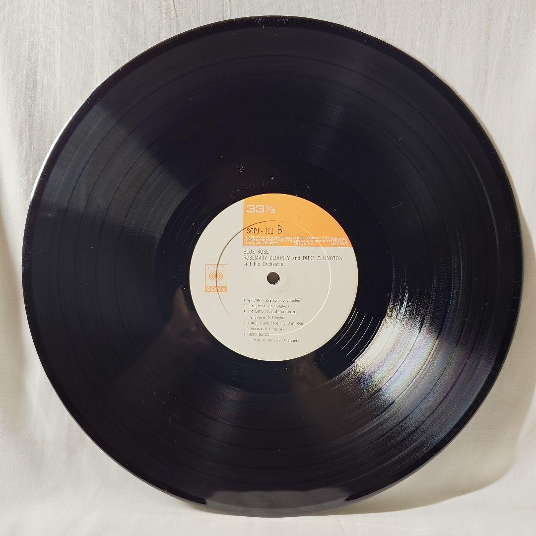 Rosemary Clooney & Duke Ellington - Blue Rose LP Japan Jazz Vocal Standards