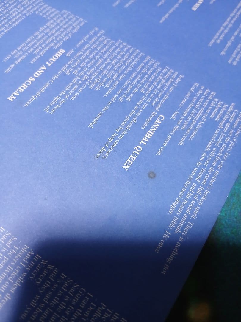 Sex Gang Children - Song And Legend LP Japan Pressing With Obi