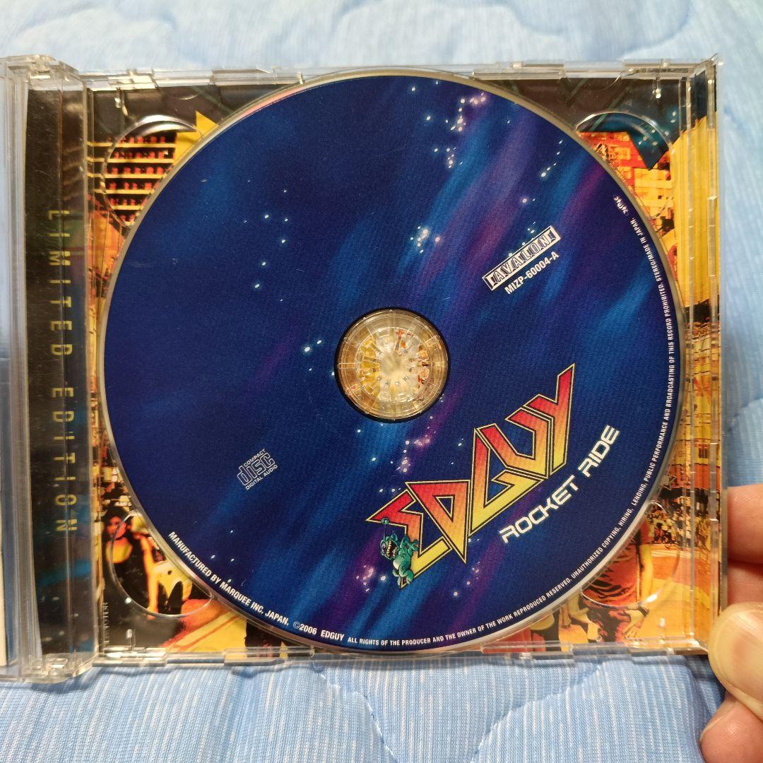 Edguy Rocket Ride 2CD+DVD Japan Press Limited Edition 2006 MIZP-60004-A