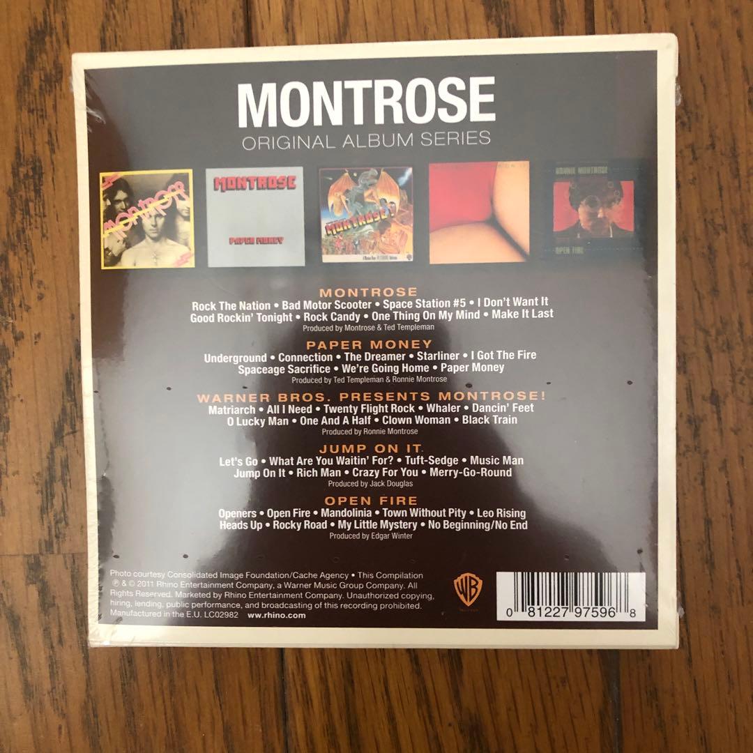 Montrose Original Album Series 5CD Import Paper Sleeve  Unopened | Japansoundstore