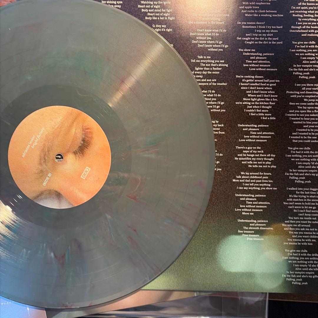 Adrianne Lenker Bright Future Vinyl LP Japan Exclusive Recycle Color w/ OBI