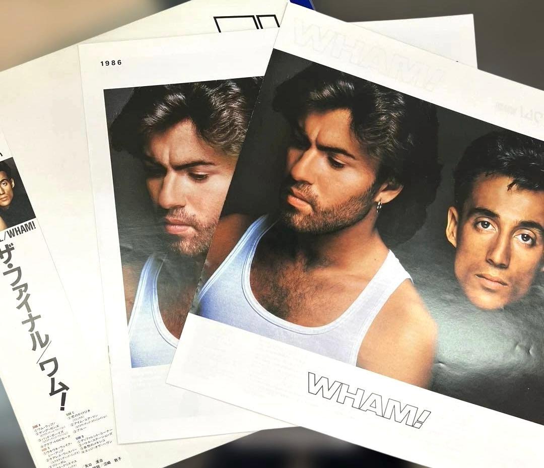 Wham! - The Final - Japan 2LP Vinyl Record with Obi Strip Best Of Compilation