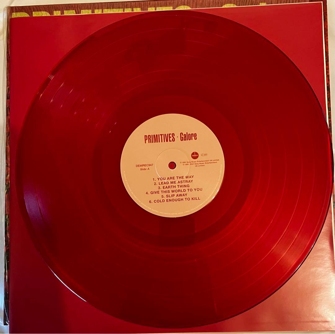 The Primitives - Galore Vinyl LP Red Color Reissue Indie Pop 1991/2021