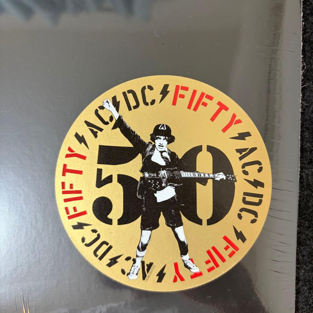 AC/DC Back In Black 50th Anniversary Special Gold Colored Vinyl LP