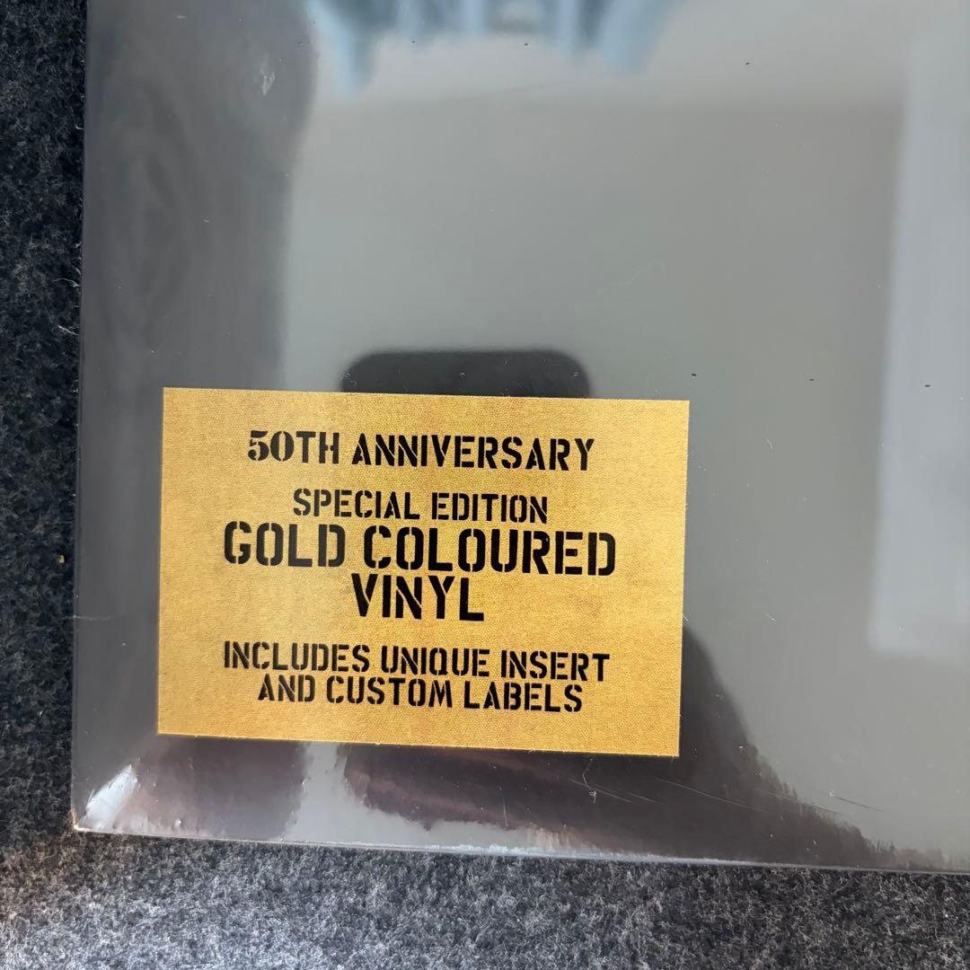 AC/DC Back In Black 50th Anniversary Special Gold Colored Vinyl LP