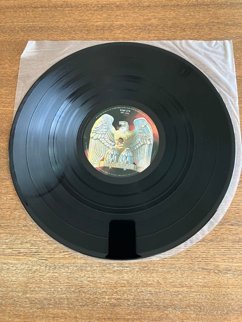 Manowar - Battle Hymns LP Japan Pressing K28P-270 Heavy Metal Vinyl Record