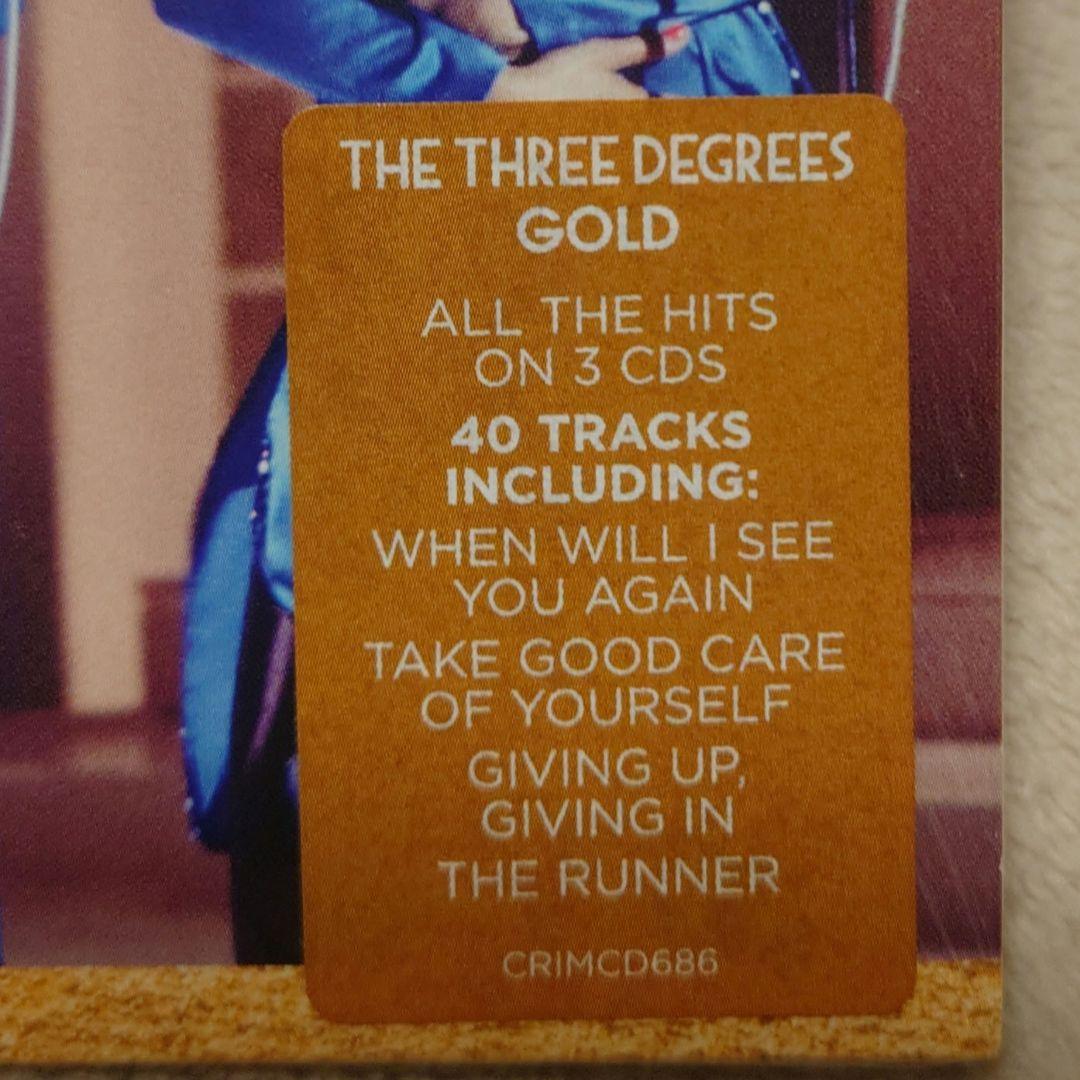 The Three Degrees - Gold 3CD Compilation, 40 Tracks, Hits/Disco/Live, 2020 Impor