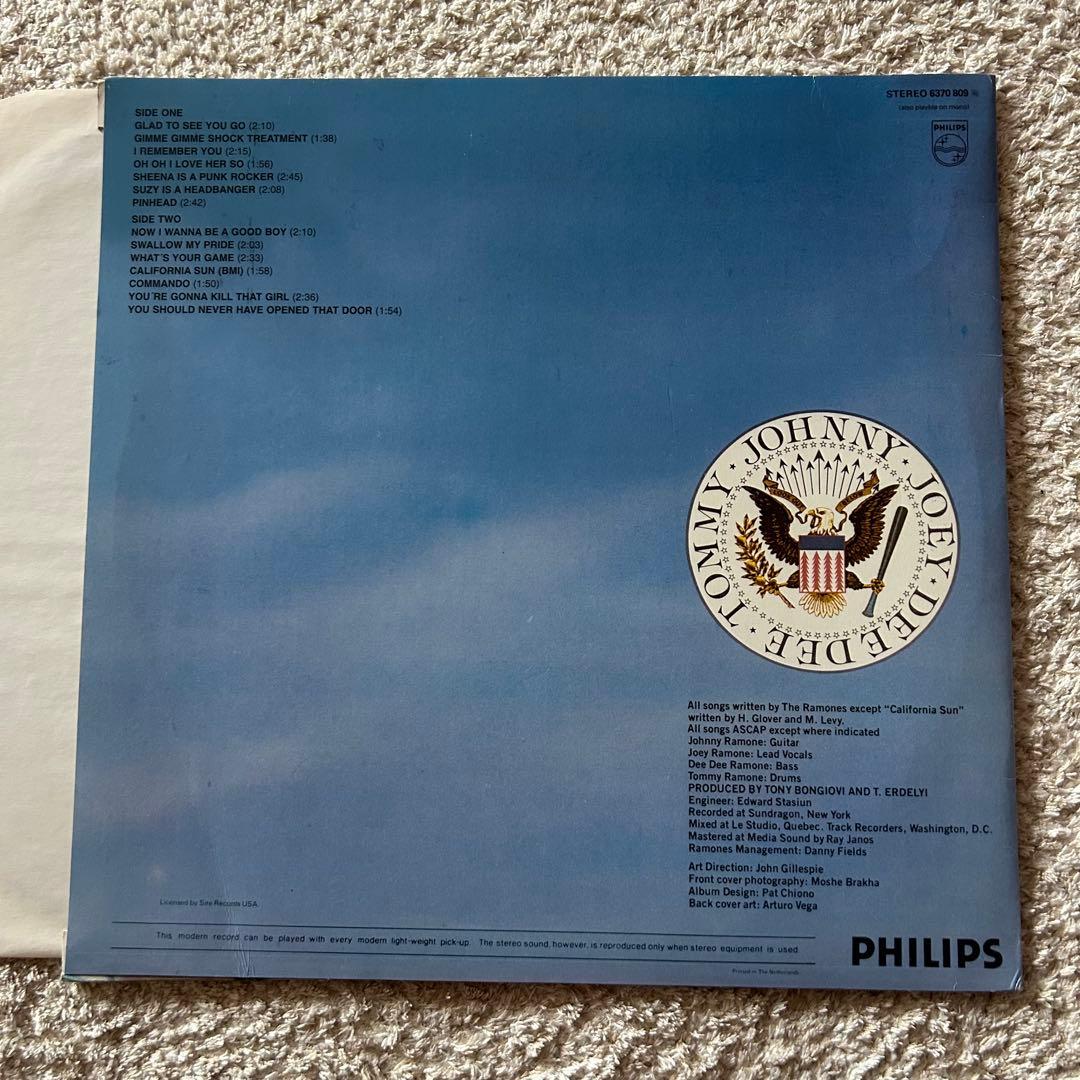 Ramones - Leave Home Vinyl LP Philips Records Punk Classic