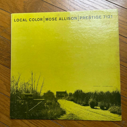 Mose Allison - Local Color LP Jazz Piano Prestige 7121 Japan Vinyl Record