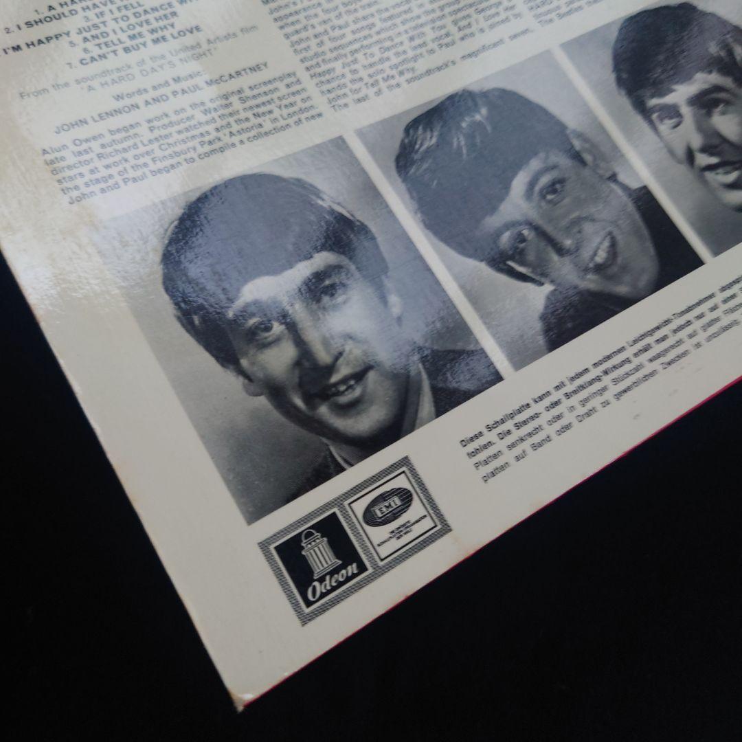 The Beatles - A Hard Day's Night LP German 1st Press Stereo Rare Label Error