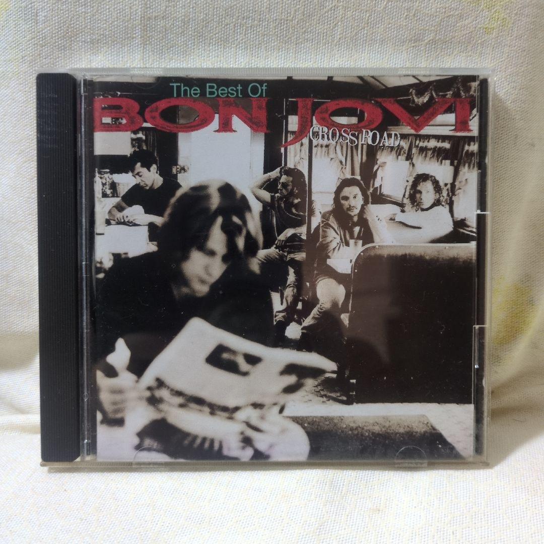 Bon Jovi - Cross Road CD Japan Press with OBI 1994 Best Of Compilation
