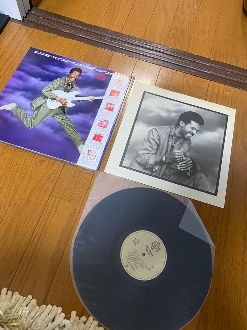 Larry Graham - Fired Up LP Japan Original Vinyl Record with Obi
