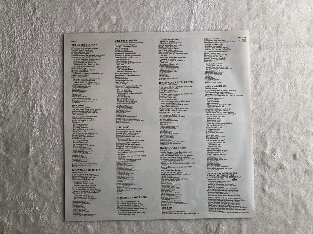 Patrick Simmons Arcade Japan LP Original Vinyl with Obi Doobie Brothers