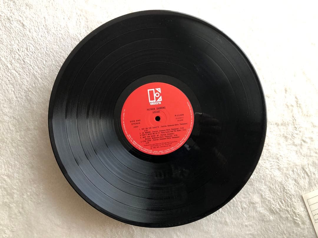 Patrick Simmons Arcade Japan LP Original Vinyl with Obi Doobie Brothers