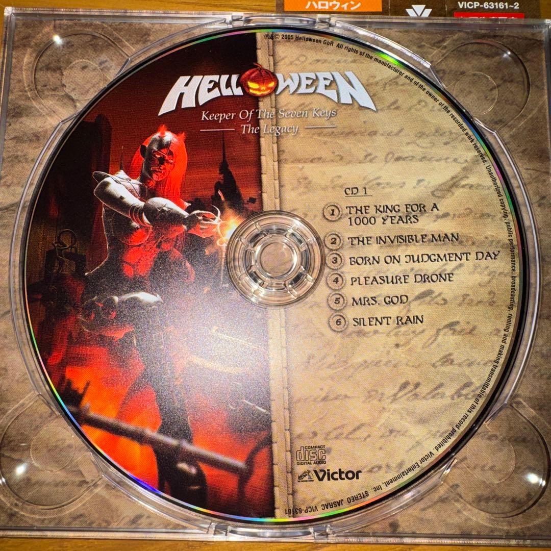 Helloween - Keeper Of The Seven Keys: The Legacy 2CD Japan Press w/ OBI Limited