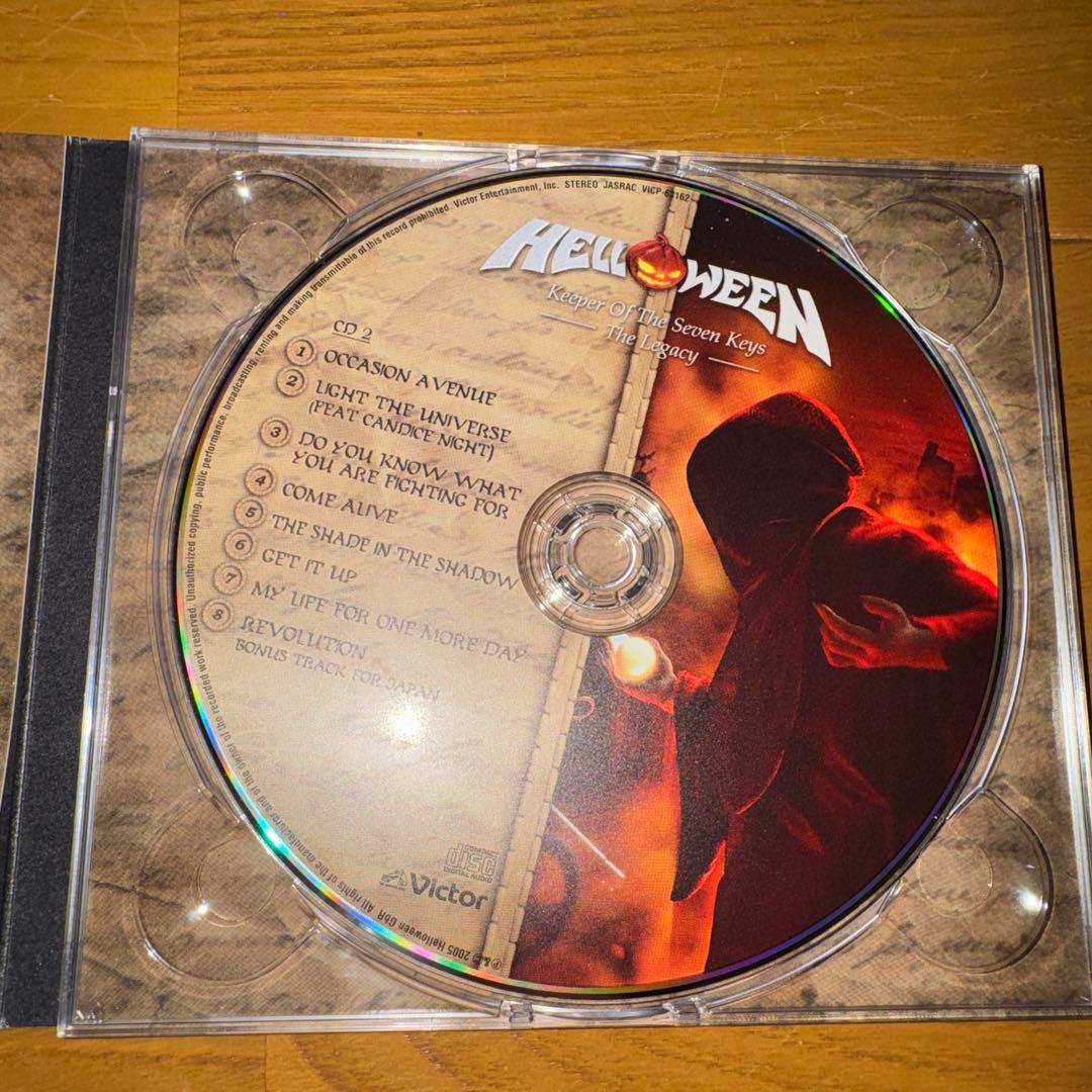 Helloween - Keeper Of The Seven Keys: The Legacy 2CD Japan Press w/ OBI Limited