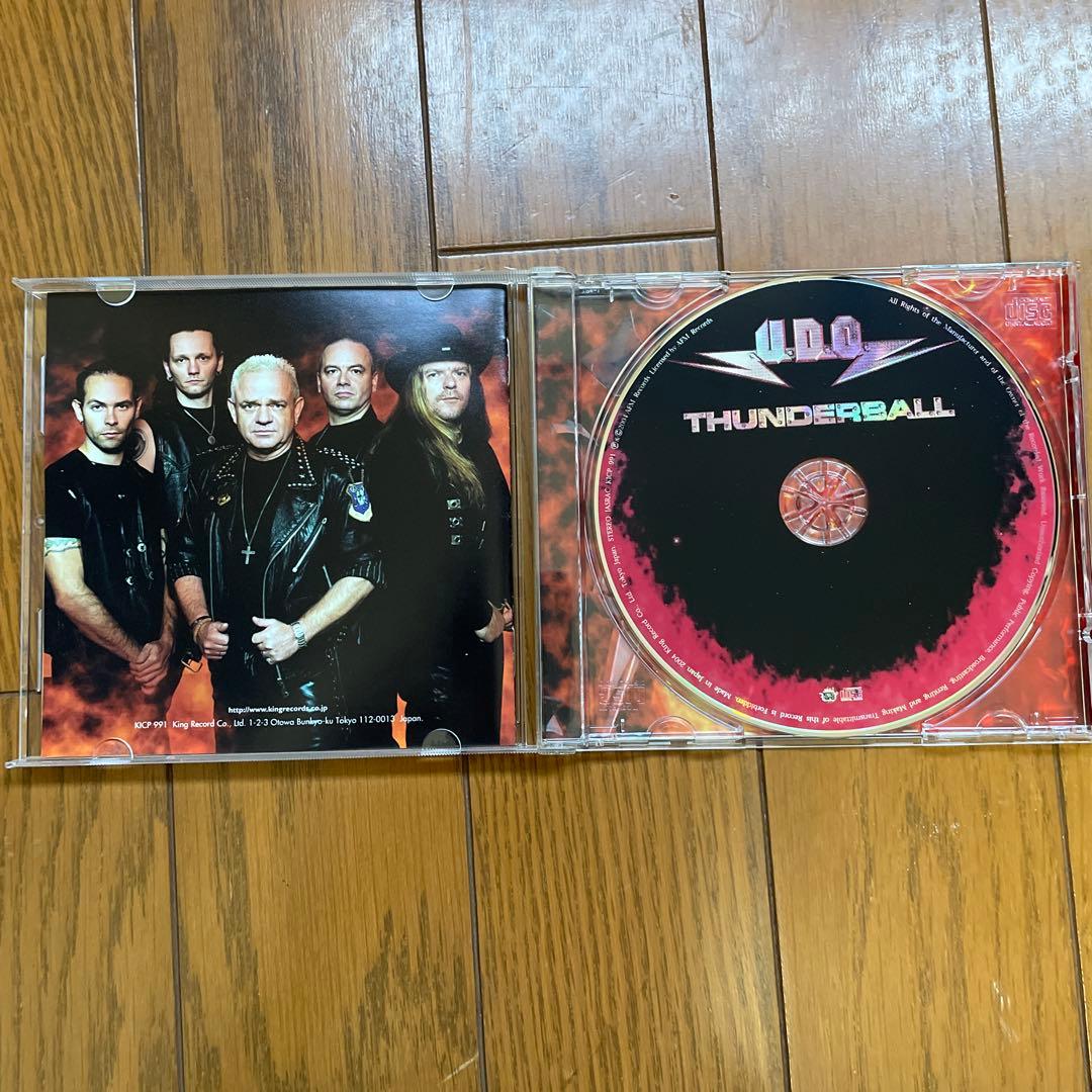 U.D.O. Thunderball CD Japan Press 2004 with Japan-Exclusive Bonus Track
