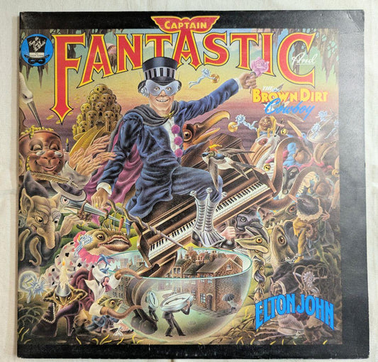 Elton John - Captain Fantastic And The Brown Dirt Cowboy LP UK Original 1975
