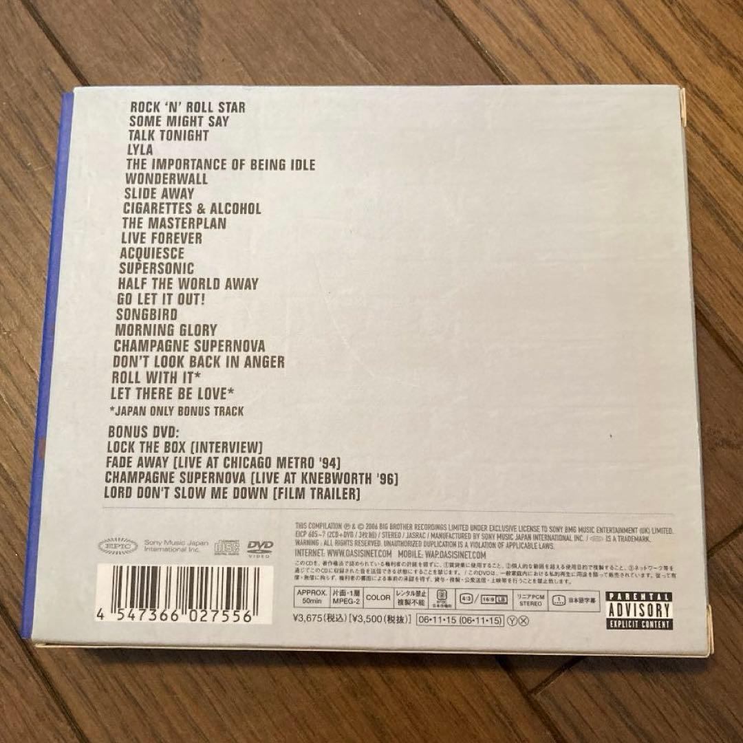 Oasis Stop The Clocks 2CD+DVD Japan Press Best Of Compilation 2006